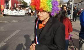 [FOTOS] Protesta a lo "Halloween": Los mejores disfraces de marcha pacífica en La Serena