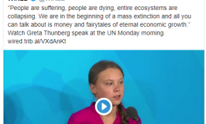 [BIG DATA] Las repercusiones del discurso de Greta Thunberg en el mundo