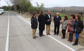 Vecinos de El Talhuén y Colliguay por fin cuentan con pavimentación de sus caminos rurales en Limarí 