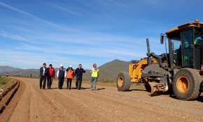 Gobierno inicia trabajos de pavimentación en caminos interiores de La Higuera