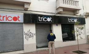 Millonario alunizaje en tienda Tricot de La Serena