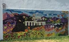 Vándalos destruyen bello mural creado por vecinos de Las Compañías