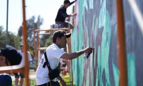 Grafiteros de todo Chile recuperan espacios públicos en la región de Coquimbo