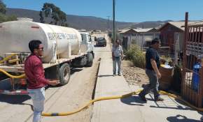 Activan plan de contingencia por falla en sistema de Agua Potable Rural en Coquimbo