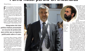 IquiqueLeaks en LUN: "Grupo de Whatsapp de Fulvio Rossi perdió en tribunales"