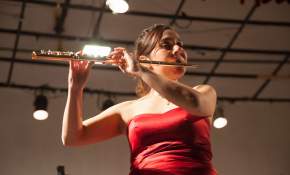 Flautista serenense será protagonista del 4to concierto de la orquesta regional