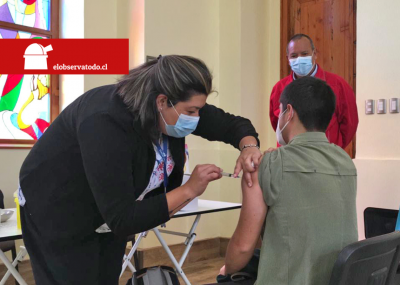 Continúa el proceso de vacunación en la Región de Coquimbo.